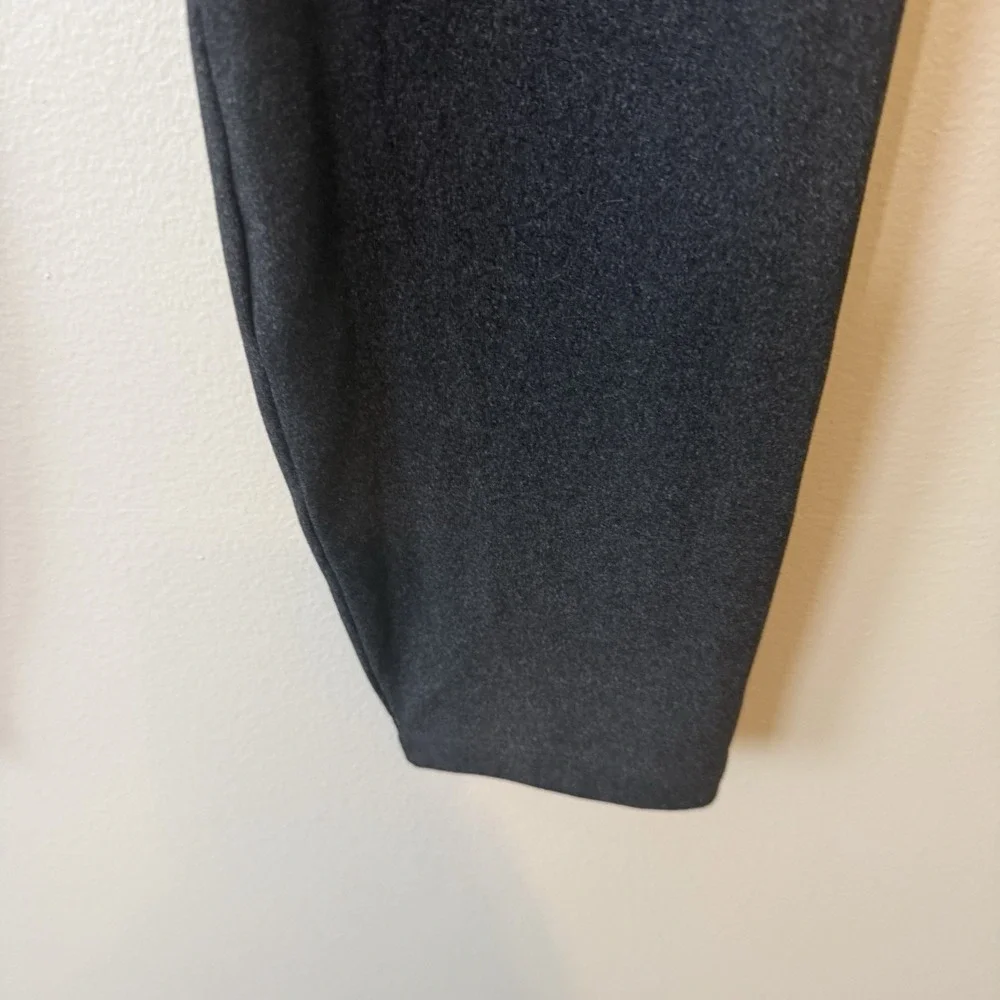 CAbi Skirted Leggings Medium Gray Ponte Knit‎ Stretch Pull On Style 3577 Casual